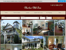 Tablet Screenshot of harborhillinn.net